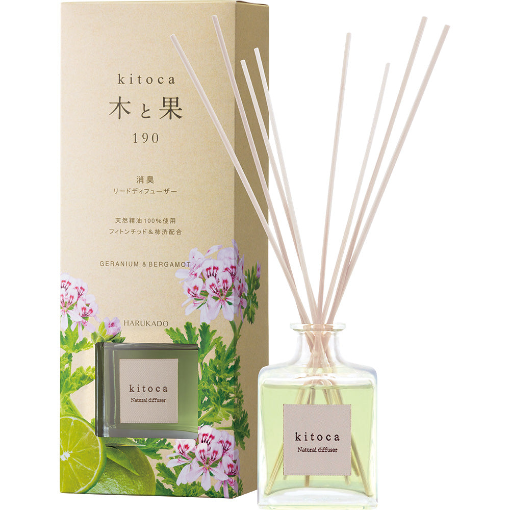 KITOCA 190 GERANIUM & BERGAMOT