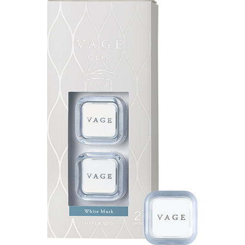 VAGE CLIP 2SETS WHITE MUSK